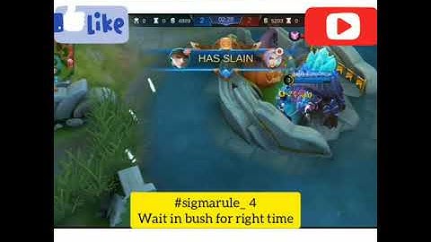 Sigma rule for mobile legends heroes meme #shorts