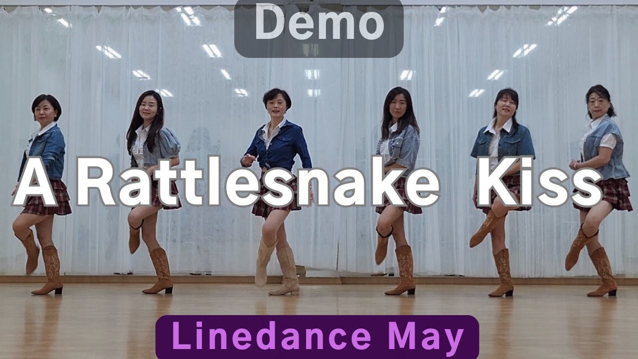 A Rattlesnake Kiss Line Dance (Beginner: Maddison Glover) - Demo - YouTube