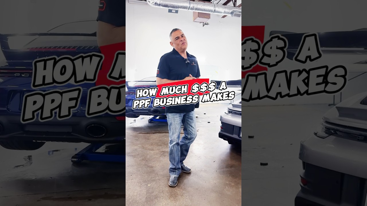 How much does a PPF business make? ✅🔐🏎️