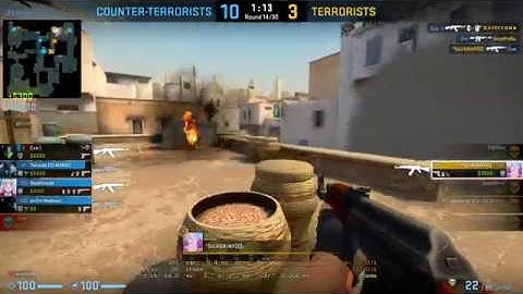 First control short then rampart shield on A #ACE