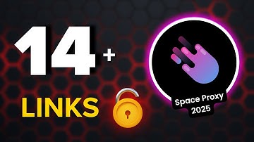 14+ Nieuwe ruimteproxylinks 2025 | Websites deblokkeren op een school-Chromebook (2025)