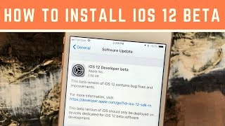 How to Install the iOS 12 Beta