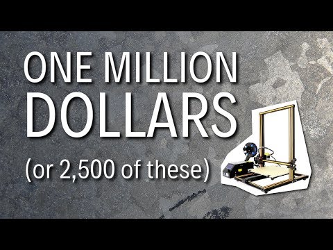 Best 3D Printers From $200 To $1,000,000 (Yes, 1 Million Dollars!) 2018