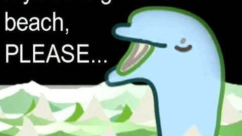 Testing Danny Dolphin for Animation and Sound Design.