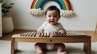 Rainbow Bubbles – Calm Playtime Music for Babies 🎈 Gentle Marimba & Glockenspiel screenshot 5