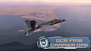 DCS: FA18 Carrier Ops 4K by Marcus Caballerro 136 views 2 years ago 10 minutes, 33 seconds