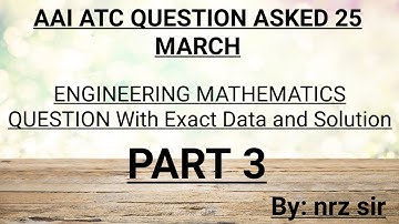 AAI ATC QUESTION ASKED 25 MARCH 2021 Exam analysis exact data