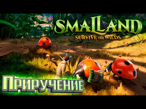 Видео: Приручаем Божью Коровку - SmalLand Survive the Wilds Выживание #2