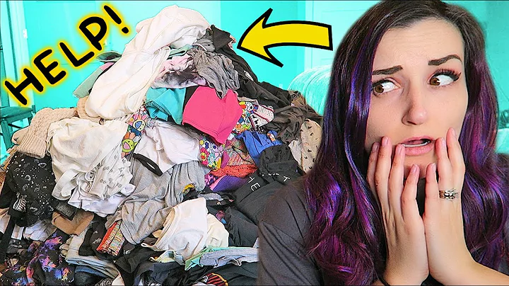 Extreme Closet Clean Out ...GONE WRONG (so much re...