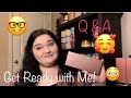 GET READY WITH ME USING NEW MAKEUP // ANSWERING YOUR QUESTIONS 🥰