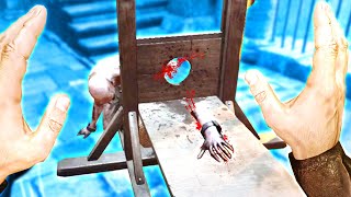 TORTURING ZOMBIES FOR FUN in Hellsplit Arena VR (Torture Chamber)