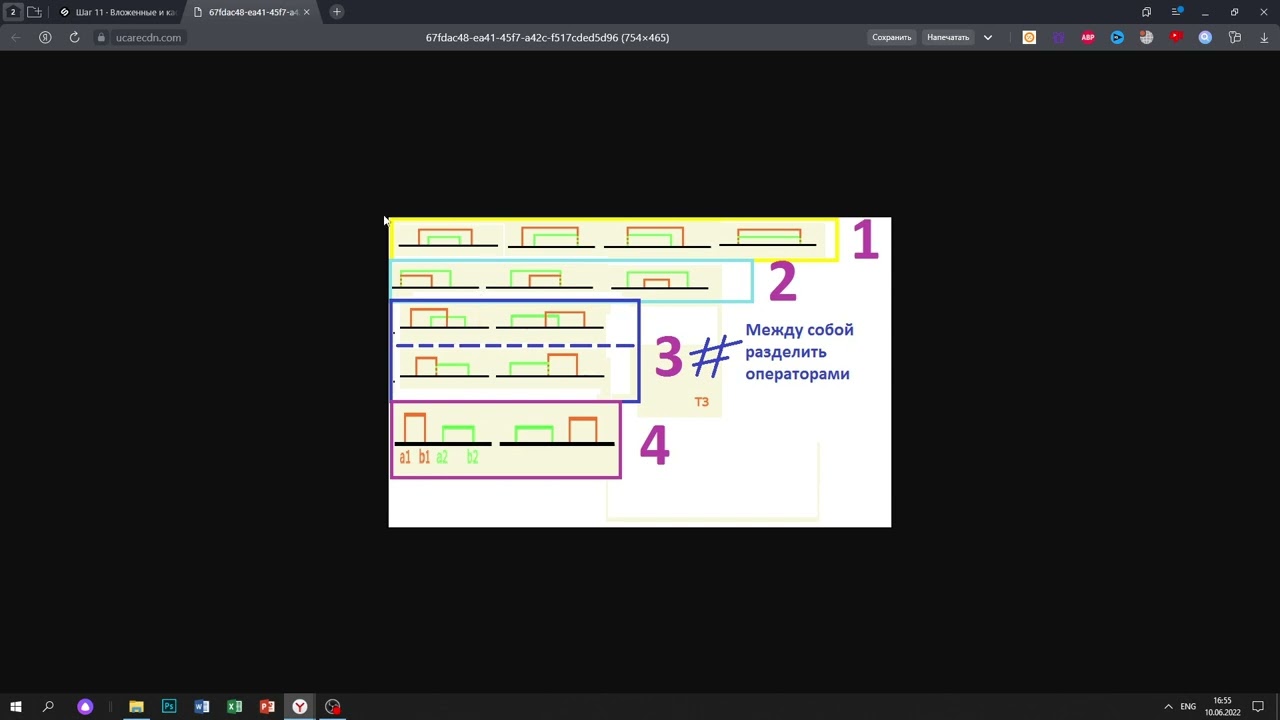 4.3 Пересечение отрезков. "Поколение Python": курс для начинающих. Курс Stepik