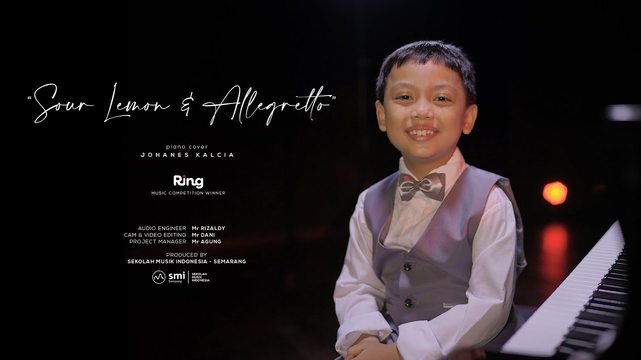Sour Lemon & Allegretto - JOHANNES KALCIA - RING Music Competition 2025 WINNER - PIANO Kids Category