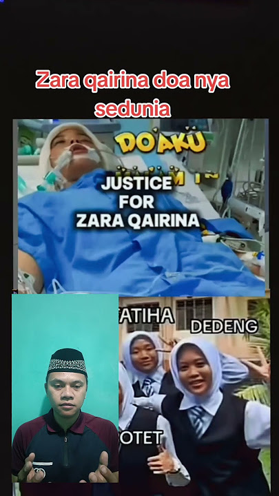 The whole world prays for ZARA QAIRINA
