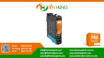 WEIDMULLER - BỘ CHUYỂN ĐỔI TÍN HIỆU ACT20X-2HAI-2SAO-S – 8965440000 - TIENHUNGTECH