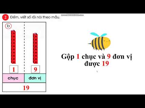 Tuần 23 (17/02/2021) - Khối 1 - Môn Toán - Bài: Chục. Đơn vị (tiết 2)