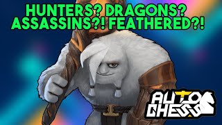 Feathered Assassin Dragon Hunters?!? | Spicy Build | Drodo Auto Chess Mobile