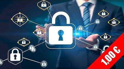 Hands Holding Cyber Lock — Digital Network Security Stock Footage (HD)