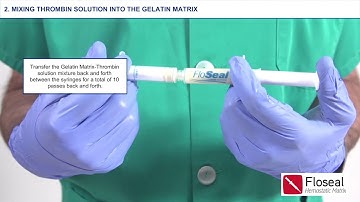 FLOSEAL Hemostatic Matrix Product Preparation