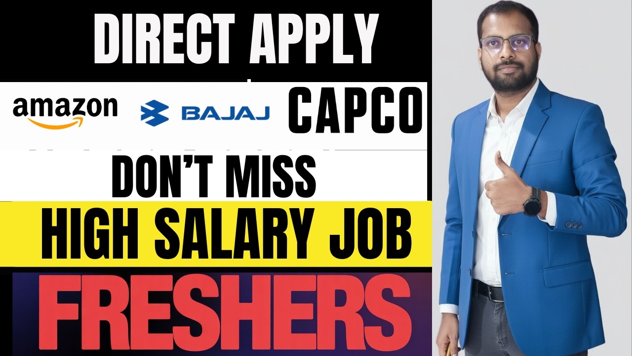 Bajaj Finance Recruitment Drive Announced | Amazon, Capco, empower, Accenture Jobs | Register Now