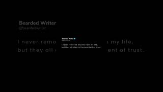 They Died in the Accident of Trust | Bearded Writer 💔 #beardedwriter