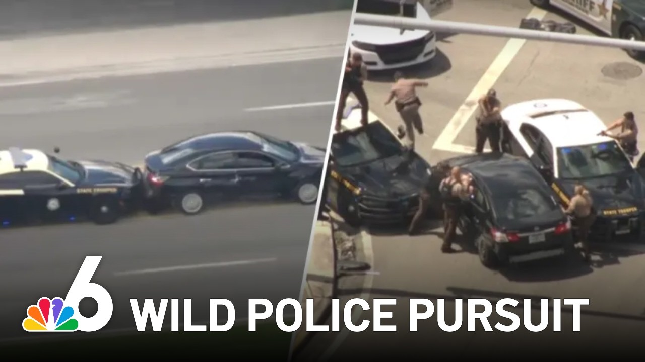 Driver who escaped from hospital caught after wild pursuit linked to carjacking