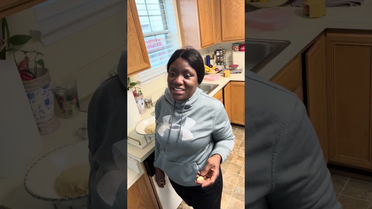 Oat milk fufu  with plantain😘😘😘