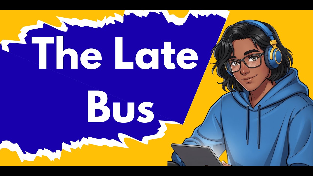 🚌 Slow English Story for Beginners | A1–A2 Listening Practice | The Late Bus