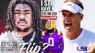 Jalen Brewster SHOCKINGLY Might FLIP To LANE KIFFIN LSU After His Commit To Texas Tech HERE