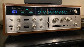 Sansui QRX-6500 4 Channel Quadraphonic Receiver from 1973, Rated at 37 WPC! 4-16 Ohm Capabilities.