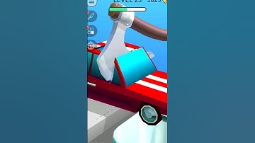 ASMR SLICING gameplay |Car vs Axe | #satisfying #asmr #shortsvideo #relaxing #game #lol