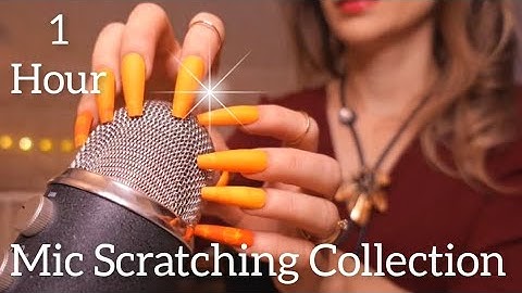 ASMR Mic Scratching Only Collection For Sleep ❤️ BRAIN MASSAGE ❤️ No Talking ASMR