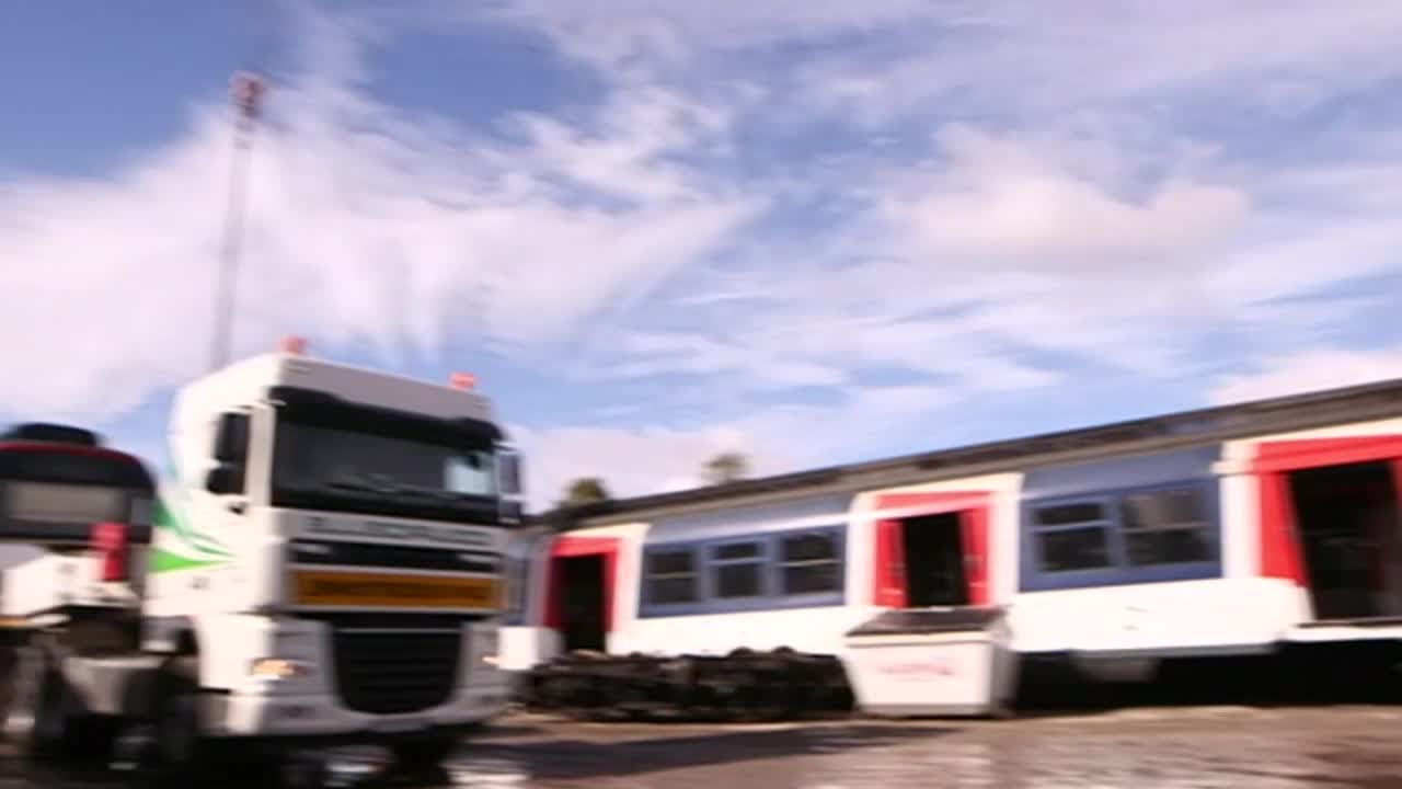 Le recyclage des trains