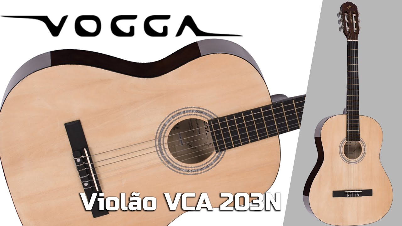 Violão Vogga VCA203N - YouTube