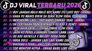 DJ TIKTOK TERBARU 2026🎵DJ BOY JANGAN MALU MALU BOY KAMU ITU LUCU BOY🎵DJ KAKA PU MANIS BIKIN SA SUKA