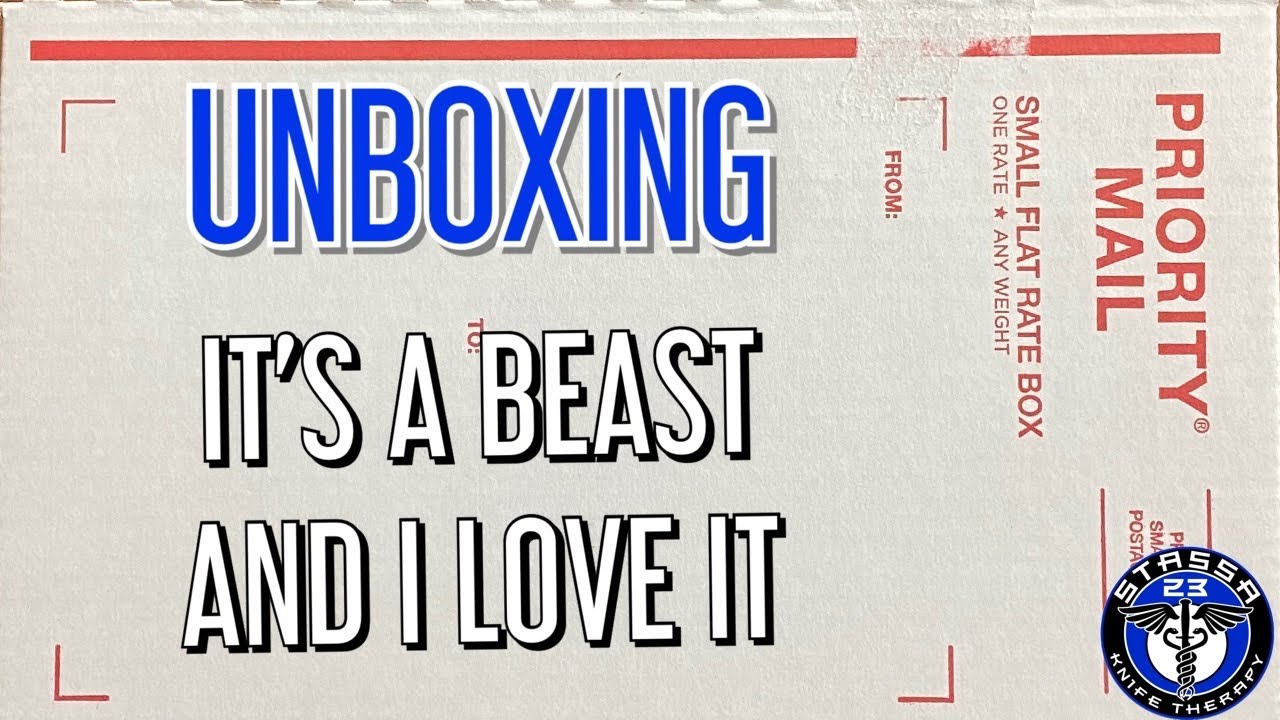 Kansept Knives Prototype / IT'S A BEAST/ Stassa 23 Unboxing