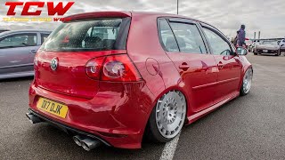 VW Golf Mk5 Bagged on Rotiform Rims with Mk7 Body Kit Project