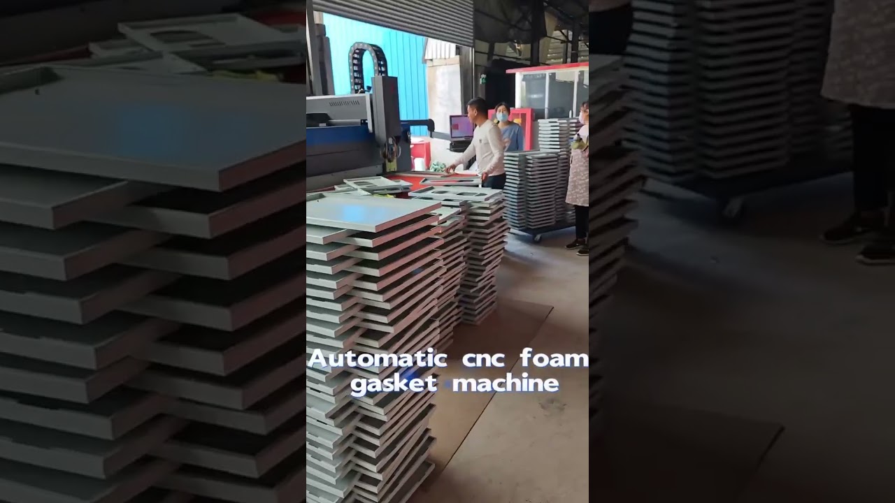 CNC PU foam gasket dispensing machine for cabinets