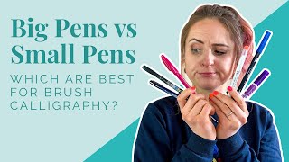 Big Pens vs Small Pens | Best Calligraphy Supplies screenshot 5
