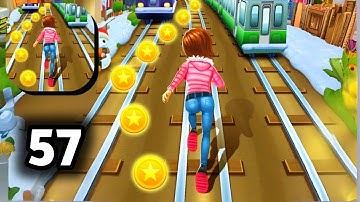 Subway Princess Runner - Gameplay Walkthrough Tutorial Part 57 All Levels Mobile Game (Android, iOS)