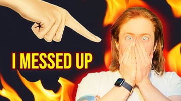 I was WRONG on the INTERNET