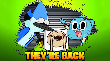 Adventure Time, Regular Show and Gumball are BACK!