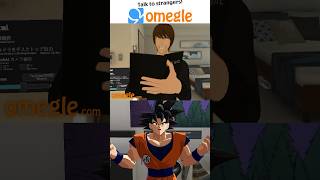 Goku Goes On Omegle Pt. 19 #goku #lightyagami #zoro #anime