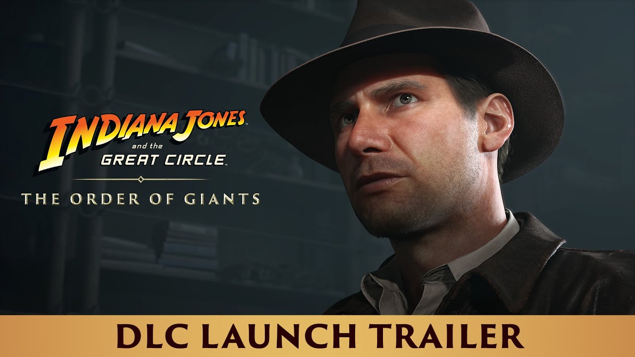 🪙🗿 Indiana Jones and the Great Circle: The Order of Giants – Expansão ganha trailer de lançamento na gamescom 2025