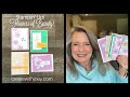 Stampin' Up! Flowers of Beauty & Unbounded Love Facebook Live Replay; how to make simple cards!