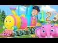 Numbers Train | Songs for Kids | Kindergarten Nursery Rhymes for Children by Little Treehouse