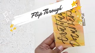 Gratitude Documented 2020 Flip Through// Illustrated Faith