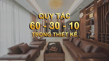 QUY TẮC "VÀNG" VỀ CÁC TONE MÀU TRONG THIẾT KẾ NỘI THẤT