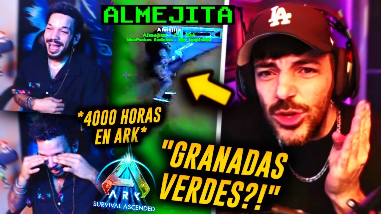 NEXXUZ hace LLORAR de RISA a LAXXUZ al RECORDARLE lo que hizo ALMEJITA en el RAIDEO de ARK 🦤