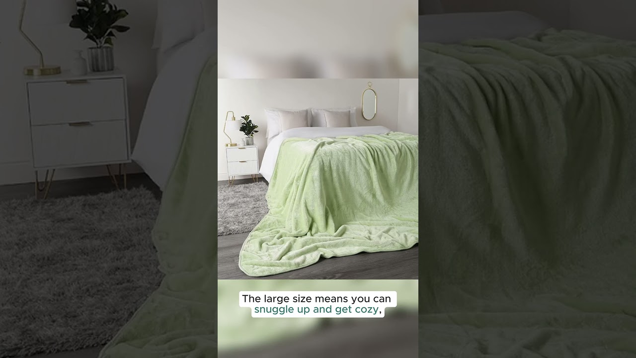 Stay cozy with sherpa fleece blankets this winter 